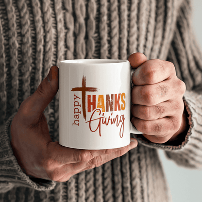 Thanksgiving | Elevate your coffee experience with our custom-made ceramic mug