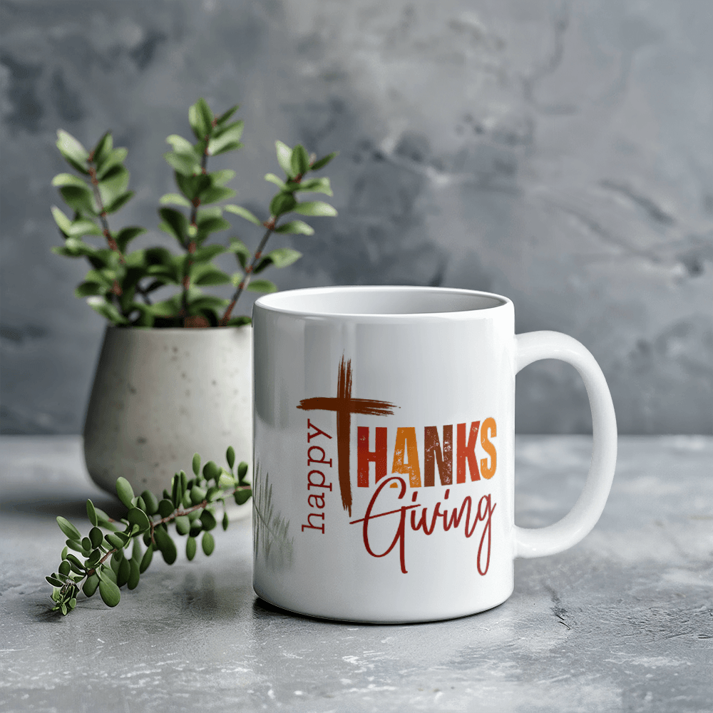 Thanksgiving | Elevate your coffee experience with our custom-made ceramic mug