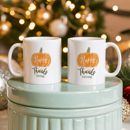 Thanksgiving | Elevate your coffee experience with our custom-made ceramic mug