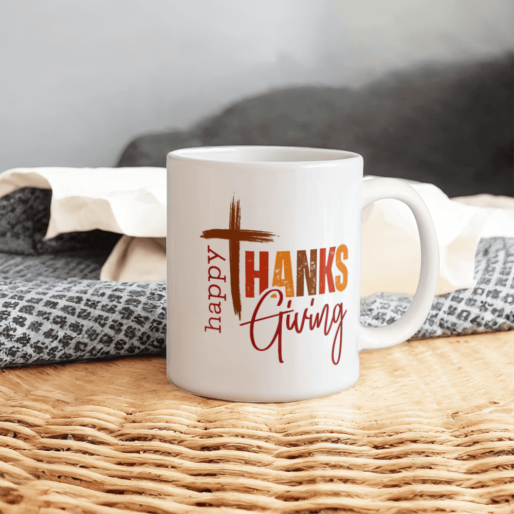 Thanksgiving | Elevate your coffee experience with our custom-made ceramic mug