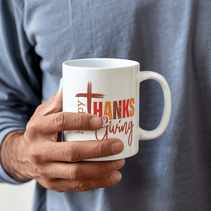 Thanksgiving | Elevate your coffee experience with our custom-made ceramic mug