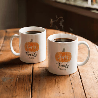 Thanksgiving | Elevate your coffee experience with our custom-made ceramic mug