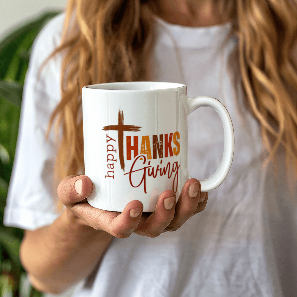 Thanksgiving | Elevate your coffee experience with our custom-made ceramic mug