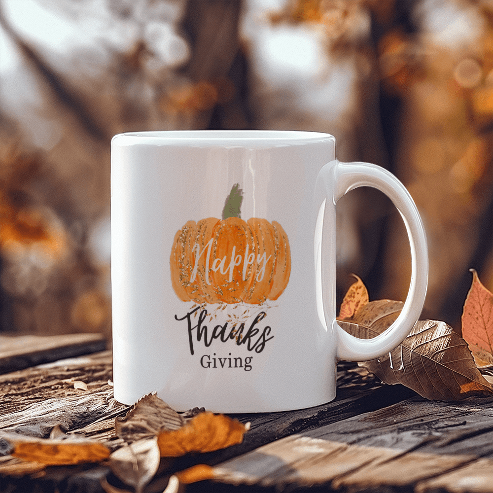 Thanksgiving | Elevate your coffee experience with our custom-made ceramic mug