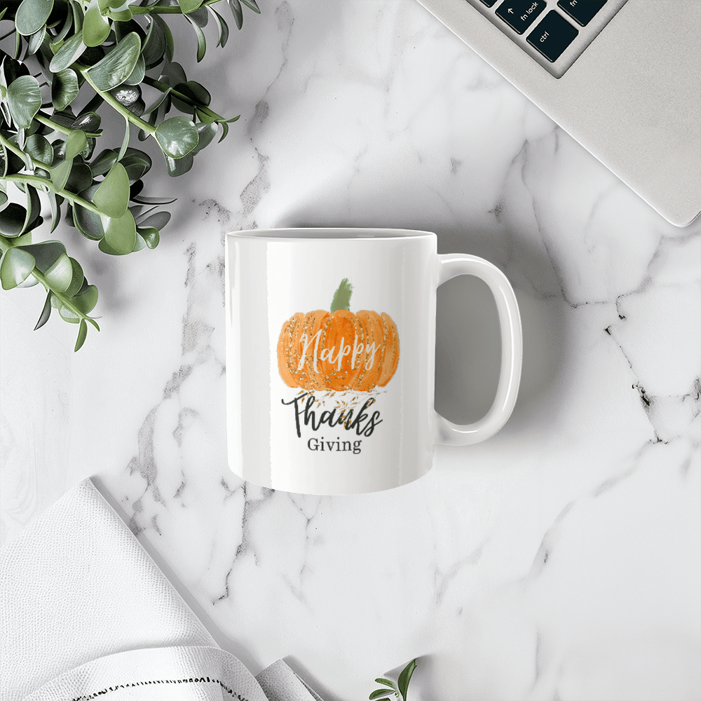 Thanksgiving | Elevate your coffee experience with our custom-made ceramic mug