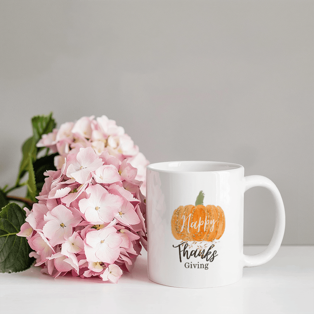 Thanksgiving | Elevate your coffee experience with our custom-made ceramic mug